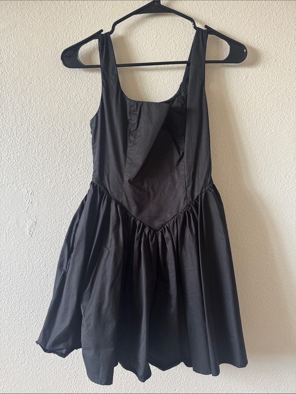 Princess Polly - Black Sleeveless Babydoll Mini Dress - Size US 2